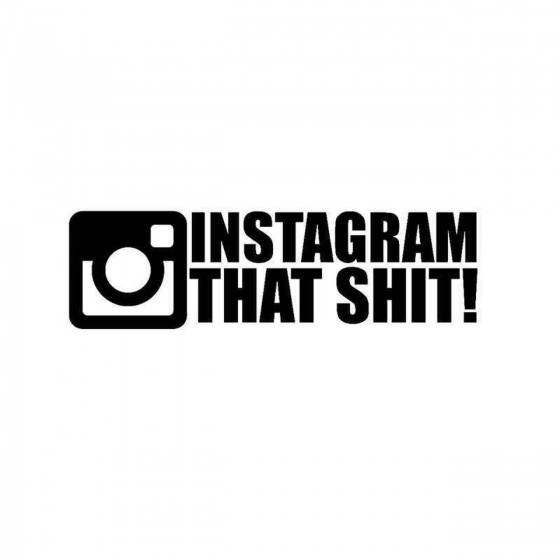 Instagram That Shit Vinyl...