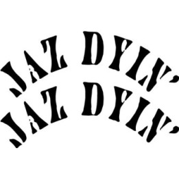 Jaz Dyin' Band Logo Stickers – Rock Music Decals (2-Pack)