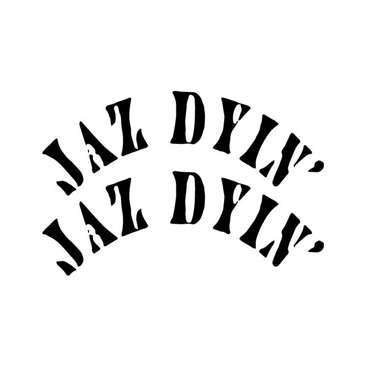 Jaz Dyin' Band Logo Stickers – Rock Music Decals (2-Pack)