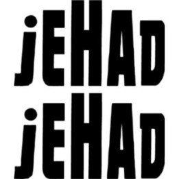 Jehad Band Stickers – Palestinian Rock Decals (2-Pack)