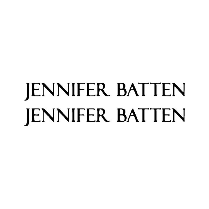 Jennifer Batten Stickers – Rock Guitarist Decals (2-Pack)