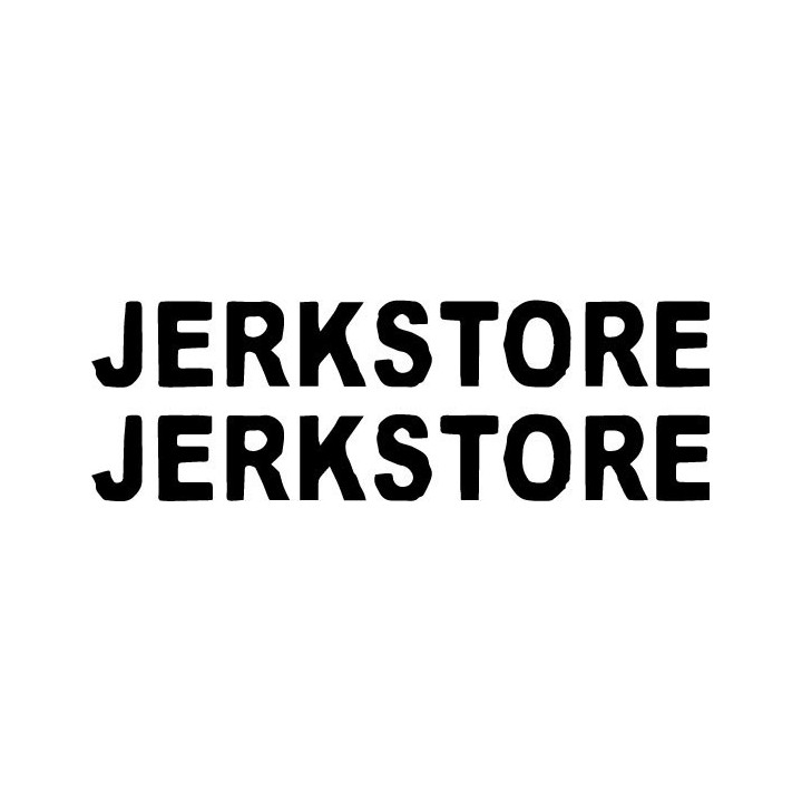 Jerkstore Stickers – Hardcore Punk Band Decals (2-Pack)