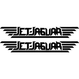 Jet Jaguar Stickers – Metalcore Band Decals (2-Pack)