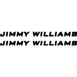Jimmy Williams Band Stickers – Blues Jazz Decals (2-Pack)