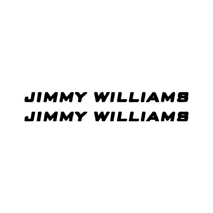 Jimmy Williams Band Stickers – Blues Jazz Decals (2-Pack)