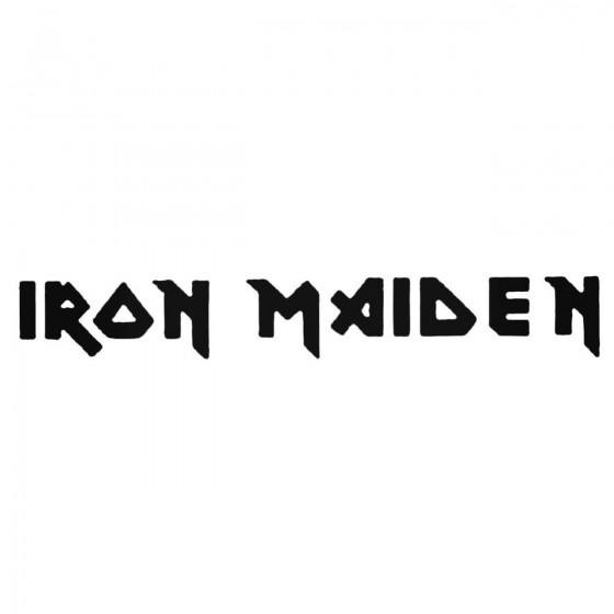 Iron Maiden Logo 1 Decal...