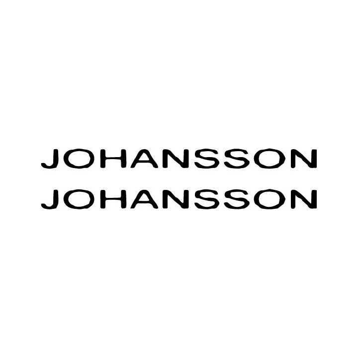 Johansson Stickers – Neo-Classical Metal Decals (2-Pack)