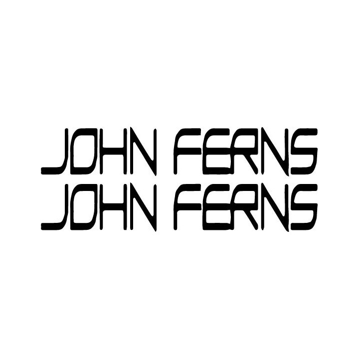 John Ferns Stickers – Band Logo Music Decals (2-Pack)