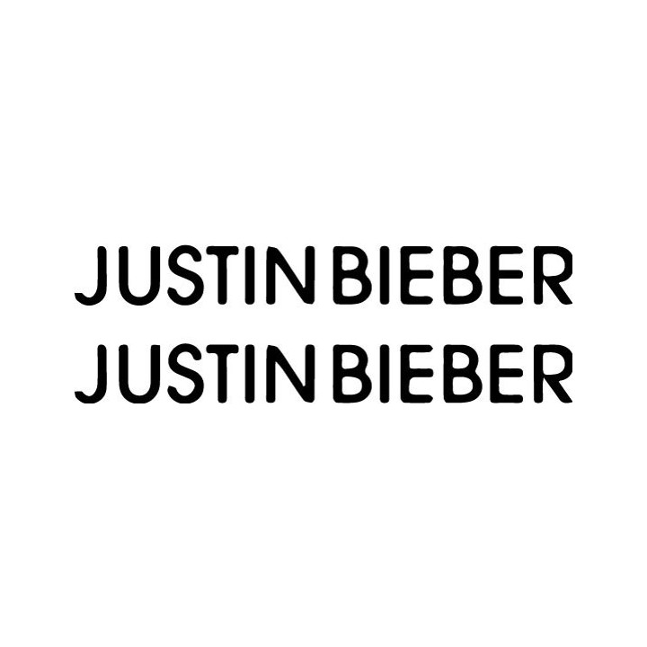 Justin Bieber Stickers – Purpose Believe Decals (2-Pack)