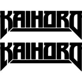 Kaihoro Stickers – Heavy Metal Band Logo Decals (2-Pack)