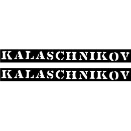 Kalaschnikov Stickers – Italian Anarcho-Punk Decals (2-Pack)