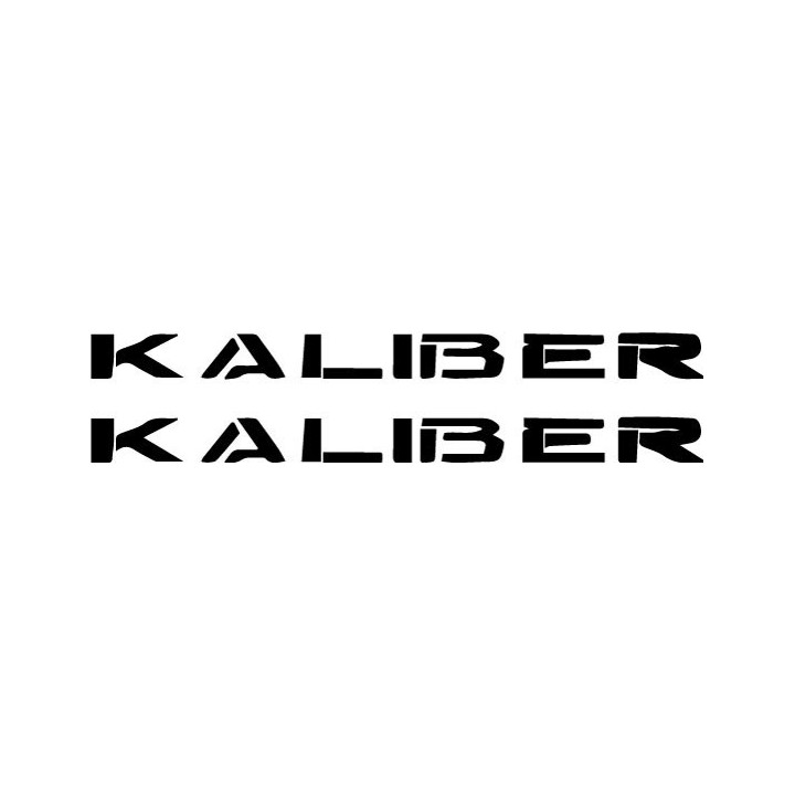 Kaliber Band Stickers – Alternative Metal Decals (2-Pack)