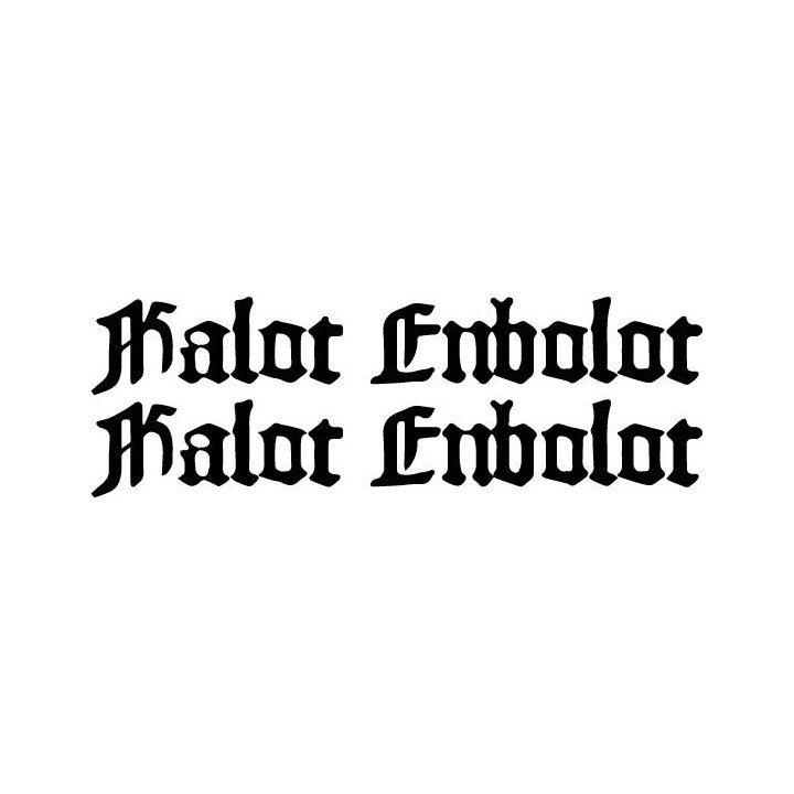 Kalot Enbolot Stickers – Basque Punk Rock Decals (2-Pack)