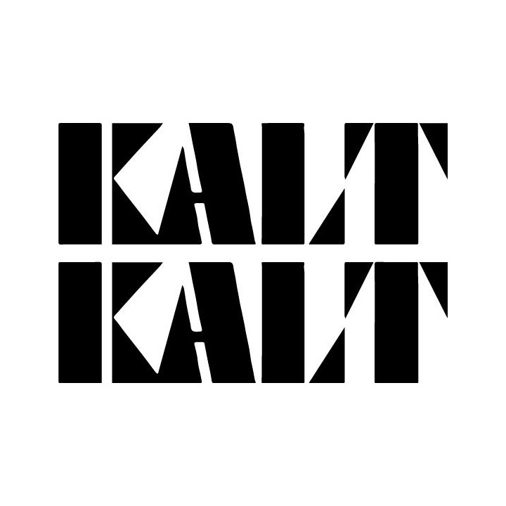 Kalt Band Stickers – Industrial Metal Decals (2-Pack)