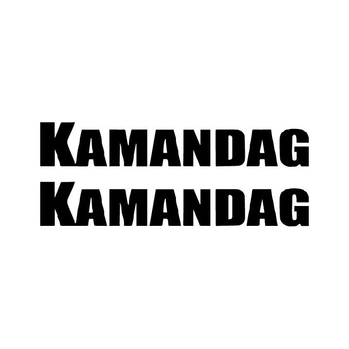 Kamandag Stickers – Philippine Metal Decals (2-Pack)