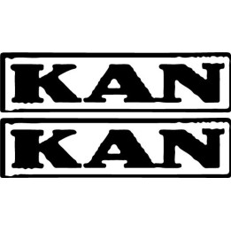 Kan Band Stickers – Progressive Rock Decals (2-Pack)