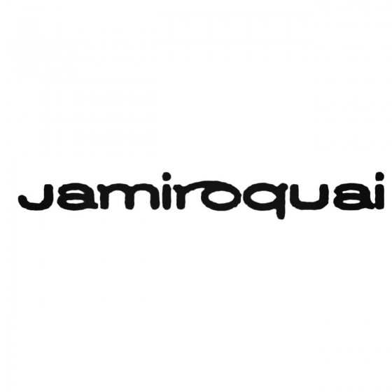 Jamiroquai V1 Decal Sticker