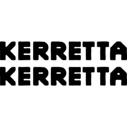 Kerretta Stickers – Post-Rock Band Decals (2-Pack)
