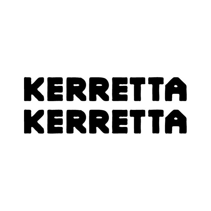 Kerretta Stickers – Post-Rock Band Decals (2-Pack)